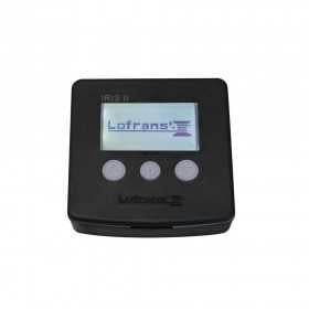 Lofrans IRIS II Contametri da plancia 3 pulsanti 12-24V Nero LZ600117-15%