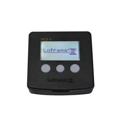 Lofrans IRIS II Contametri da plancia 3 pulsanti 12-24V Nero LZ600117-15%