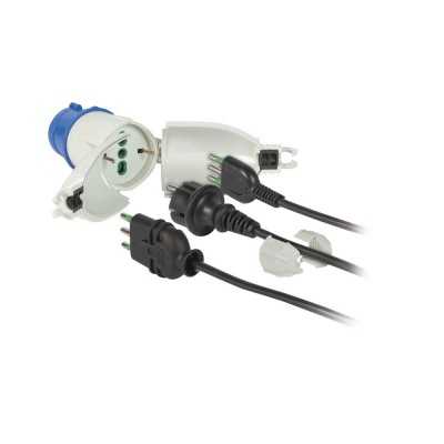 Convertitore da banchina stagno per prese Schuko 16A 200-250V OS1433800-18%