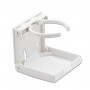 Portabicchieri e lattine a ribalta in plastica bianca 103x99mm N40417405691-5%