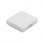 Portabicchieri e lattine a ribalta in plastica bianca 103x99mm N40417405691-5%