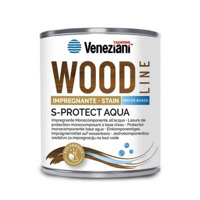 Veneziani WOOD S-PROTECT AQUA 7W6.512 750ml .375 Impregnante MC YM473COL529-28.82%