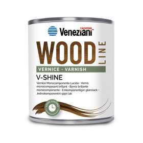 Veneziani WOOD V-SHINE 7W6.311 2.5L Vernice lucida monocomponente elevata resistenza alla radiazione solare ultravioletta-33.08%