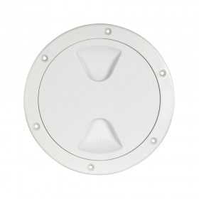 Screw-on inspection hatch D.145mm White N30211202033