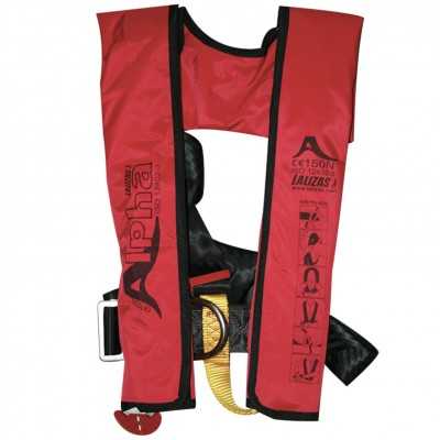 Lalizas Alpha 170N self inflating life jacket Adult size LZ71098