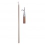 Mezzo marinaio fisso in legno 240/30 con gancio in ottone TRR0336240-10%