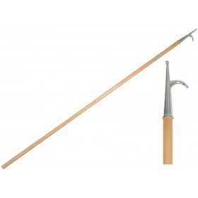 Mezzo marinaio fisso in legno 250/30 con gancio in Inox MT0700625-10%