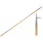 Mezzo marinaio fisso in legno 250/30 con gancio in Inox MT0700625-10%