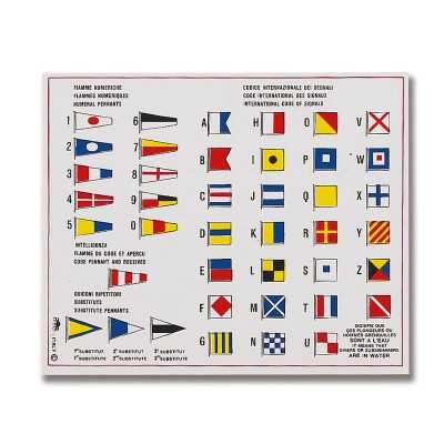 International Code of Signals sticker 15.7x12.8cm N31812621802