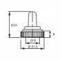 Cappuccio per Interruttore a levetta 2-pin ON-OFF N51324727001-5%