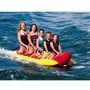 KWIK TEK Airhead Hot Dog Inflatable Towable Tube 260x110cm 3 People OS6495600