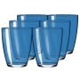 6pcs Tiburón Tumbler Glasses 85xh103mm Blue MT5802056