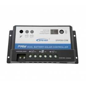 Regolatore di Carica PWM 12/24V 10A Doppia Batteria Camper Barca Baita N52830550075-0%