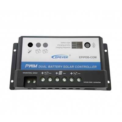 10A 12-24V PWM Solar Charge Controller Dual USB Camper Van Boat N52830550075