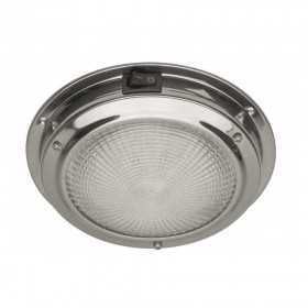 Plafoniera Classica Inox BA15D 12V 175x56mm con interruttore N50326501160-10%