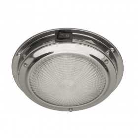 SS304 LED Dome lights 12V 4500K 270lm 168xh48mm with switch MT2140053