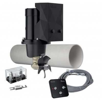 Quick KBTQ125-30 K2 12V 1500W 30kgf Thruster Kit with Push Button Control TNL1000mm