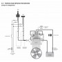 Quick BTQ 185-75 24V Elica di Manovra DC Singola Prua/Poppa 4kW 75kgf-25%
