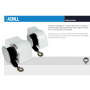 Italwinch Verricello da tonneggio Achill per tender 500W 12V (cinghia non inclusa)-41.827%