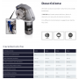 Italwinch Obi 500W 12V Anchor Windlass without Drum for 6mm Chain