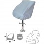 Coprisedile biposto 53x90xH89cm Impermeabile 300D Grigio OS4868803-10%