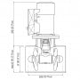 Quick BTQ 185-85 DP 12V Elica di Manovra DC Doppia 4300W 85kgf