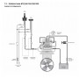 Quick BTQ 250-120 12V 6500W 120kgf Double Propeller DC Thruster