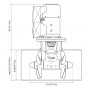 Quick BTQ 250-140 24V 8kW 140kgf Double Propeller DC Thruster