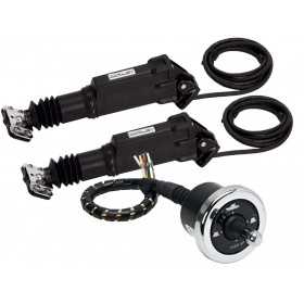 Uflex MTC 12CHLP Correttore D'assetto Set 2 attuatori AC 12VDC + 1 joystick basso profilo UF43044P-30%