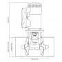 Quick BTQ 250-240 24V 10kW 240kgf Double Propeller DC Thruster