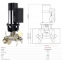 Quick BTQ 300-300 48V 15kW 300kgf Double Propeller DC Thruster NIBRAL