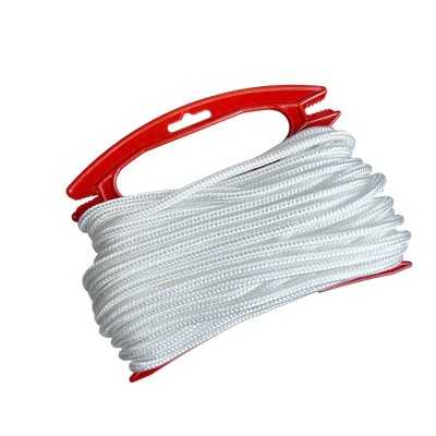 White polypropylene Multipurpose braid 6mm 20m N10600319120