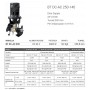 Quick BT DC-AC 250-140 24V Double Propeller 8kW 140kgf