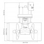 Quick BT DC-AC 300-300 48V Double Propeller 15kW 300kgf