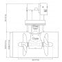 Quick BT DC-AC 300-300 Doppia Elica di Manovra 48V 15kW 300kgf