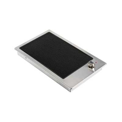 Stainless steel Electric barbecue with pyroceramic top 220-240V 2500W 510x300mm OS5038102