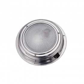 Plafoniera Giapponese in inox 12V 15W Luce Bianca BA15D 169mm OS1354302-0%
