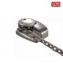 DIN766 G70 Galvanised steel calibrated chain 8mm 100m for winches MT0110708100