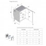 Vitrifrigo C62i CHR Frigo Freezer ad Incasso 62L Unità Interna VT16004675-35%