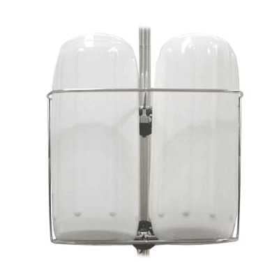 Portaparabordi Inox 31x16cm per 2 parabordi 15cm OS3320402-20%