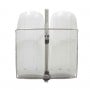 Portaparabordi Inox 31x16cm per 2 parabordi 15cm OS3320402-20%