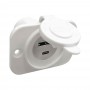 Presa incasso doppia USB Type-A + Type-C bianca 12/24V 4.8A OS1451615-18%
