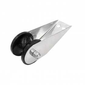 Stainless Steel bow roller 162/101mm with sheave 50mm N11701910106
