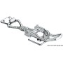 Chiusura a leva Inox portelli 125mm regolabile N60341502941-0%