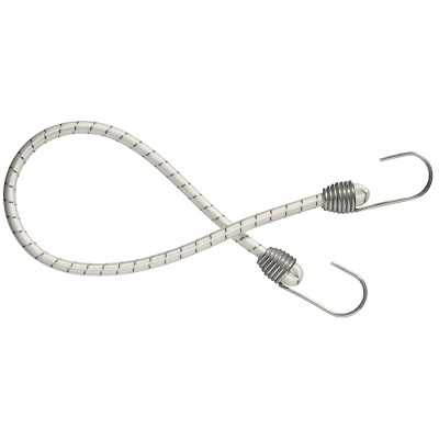 Stainless Steel Shock Cord with 2 Hooks 8x500mm N12900504441