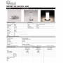 Quick Lampada LED Retrattile Secret Light 6W 10-30V Inox Banco Caldo Q26100001BIC-25%