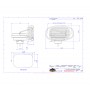 Tromba 12V 8A 130dB da incasso a scomparsa Bianca N53213201200-10%