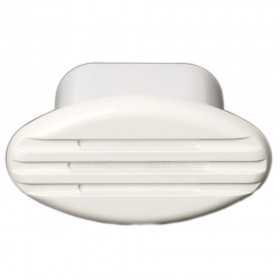 White ABS 12V 100dB Electric Flush-Mounted Horn N100713201391