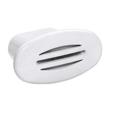 Tromba 12V 5A 100dB da incasso a scomparsa 86x50x74mm in ABS bianco 9003 N100713201390-0%