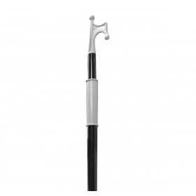 Mezzo marinaio telescopico 115/210cm Ø25/30mm Nero N30610611729-10%